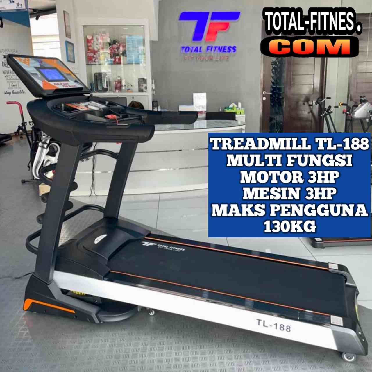 Treadmill Elektrik TL-188 Total Fitness